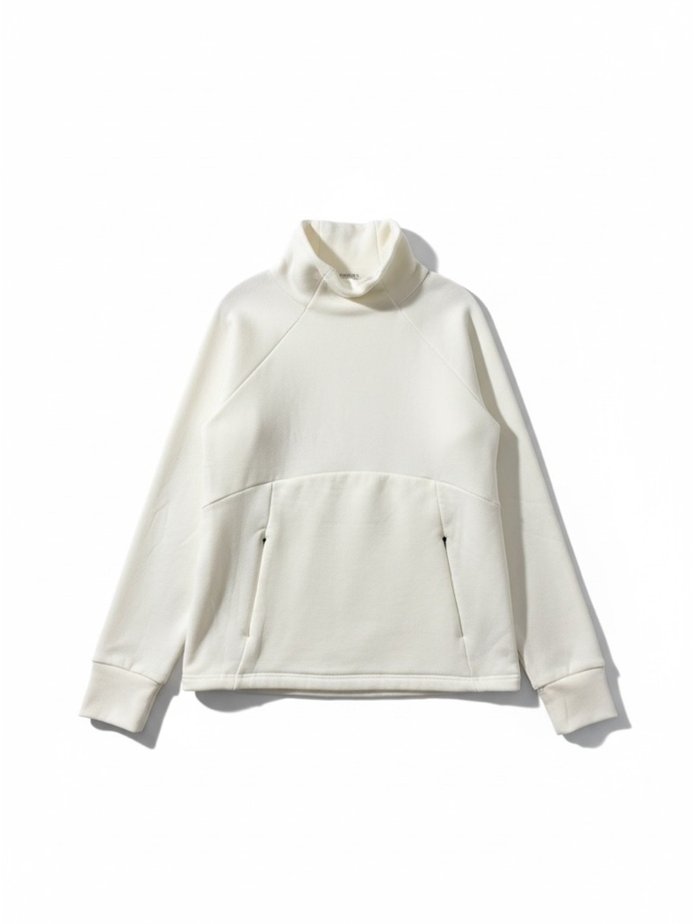 Athleta Polartec Funnel Neck Pullover Cream Medium